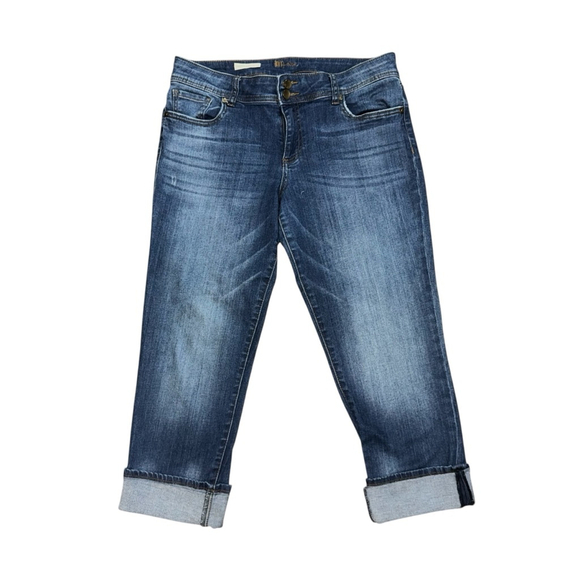 Kut From The Kloth Denim - Kut From The Kloth Cameron straight cropped Jeans Size 10 Blue Denim